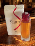 Miniature parfum vintage Society Burberrys flacon verre déco rare ancien