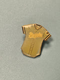 Vintage pin's Royals maillot baseball émaillé, collection sport rétro