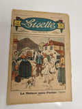 Ancien journal Lisette 1933, 16 pages, Journal des fillettes, couverture illustr