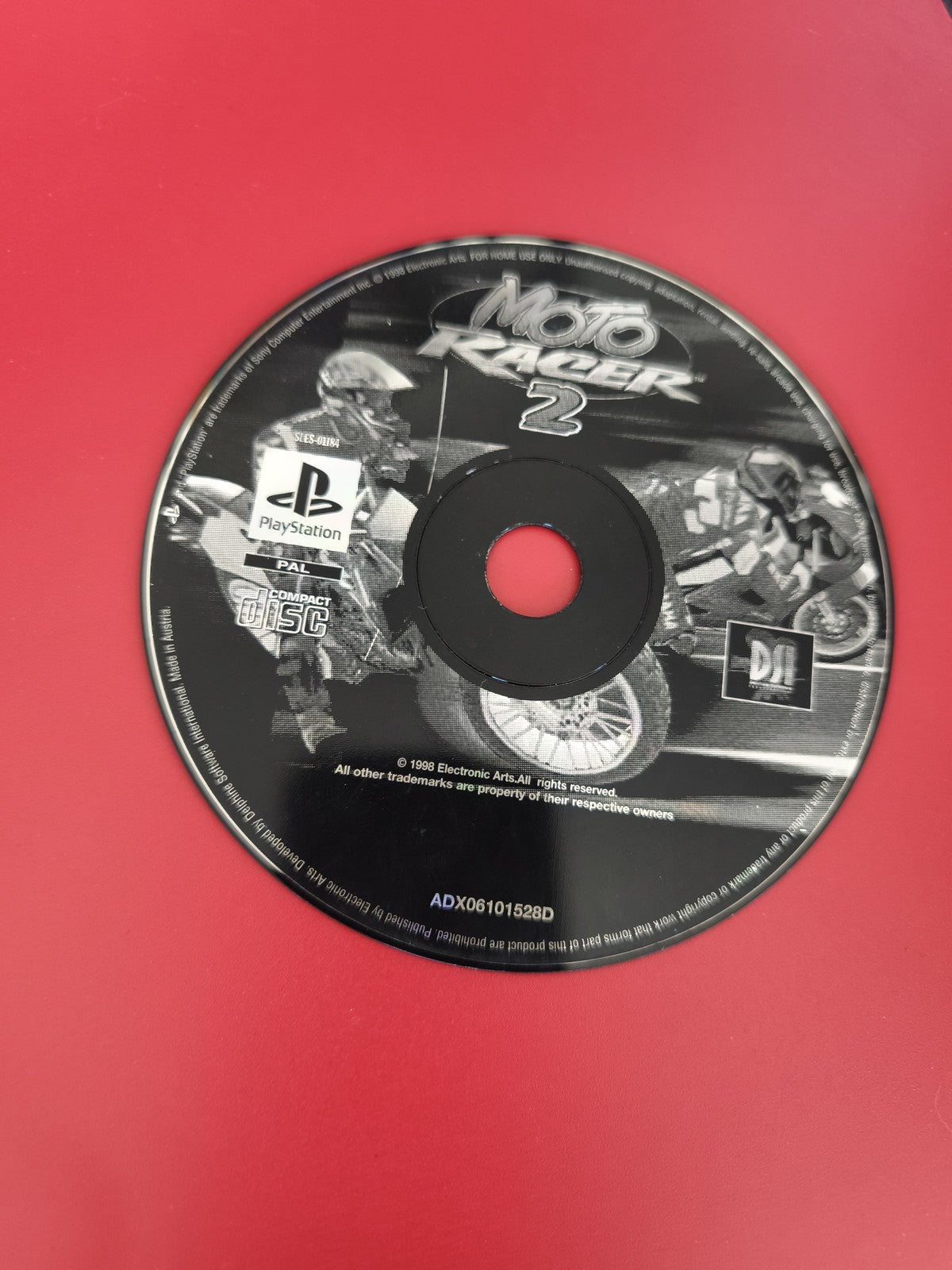 CD jeu Moto Racer 2 pour PlayStation PS1 - disque seul authentique, occasion