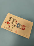 Enveloppe FDC premier jour Coupe de France football 60e anniversaire timbres