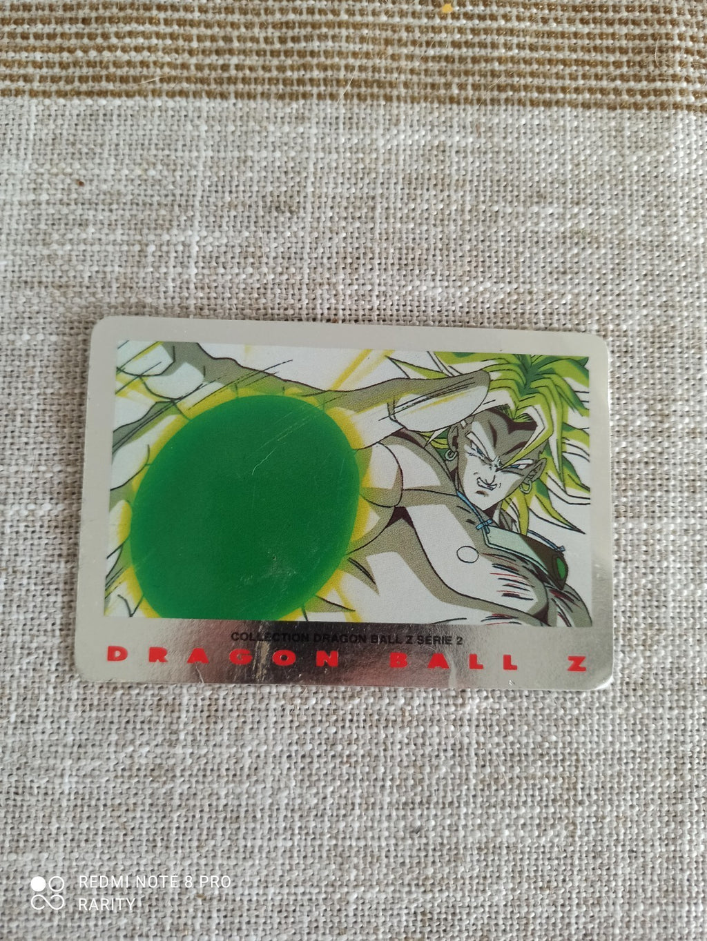 Carte Dragon Ball Z Broly vintage série 2 - Collection DBZ années 90