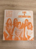 Vinyle 45T LEFT SIDE Like A Locomotion pochette orange groupe rock