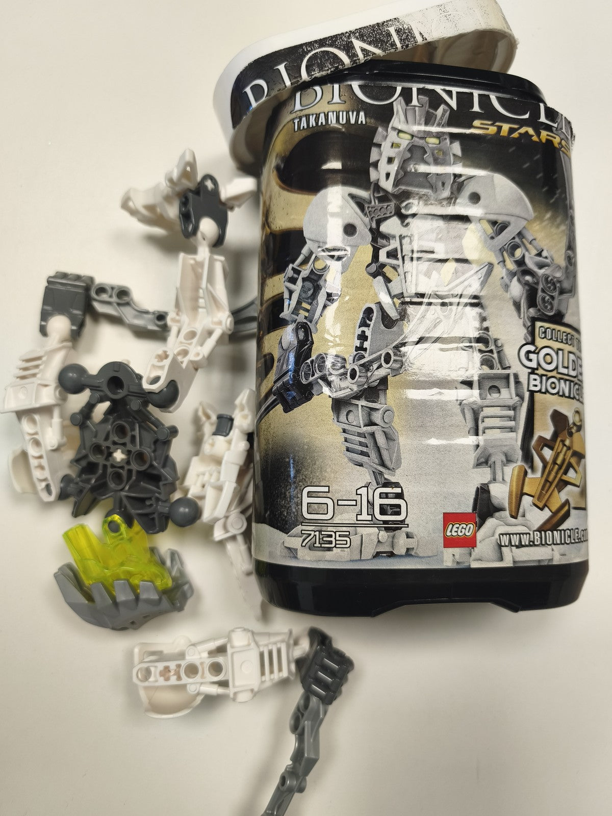 Lego Bionicle 7135 Toa Inika Set d'origine complet avec figurine articulée