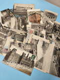 Lot cartes postales anciennes CPA divers monuments & villes France vintage
