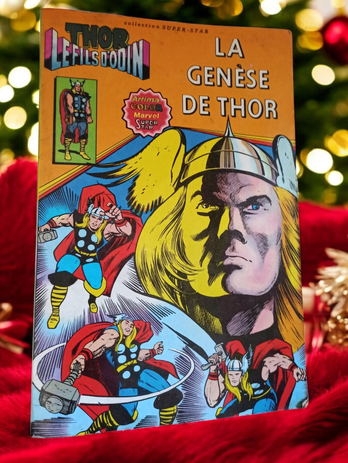 Comic Thor Le Fils d’Odin La Genèse de Thor vintage Marvel Artima Super-Star