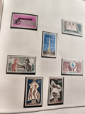 Timbres neufs Sénégal années 1960 Poste aérienne Jeux Olympiques Dakar