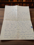 Lettre manuscrite ancienne 1945 à Marguerite WW2 époque Seconde Guerre
