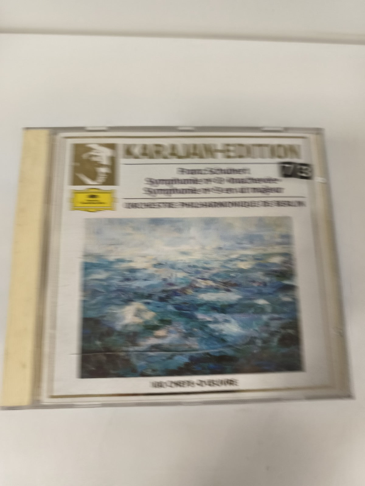 CD Karajan Edition Schubert Symphonies n°8 & 9 Orchestre Philharmonique de Berli