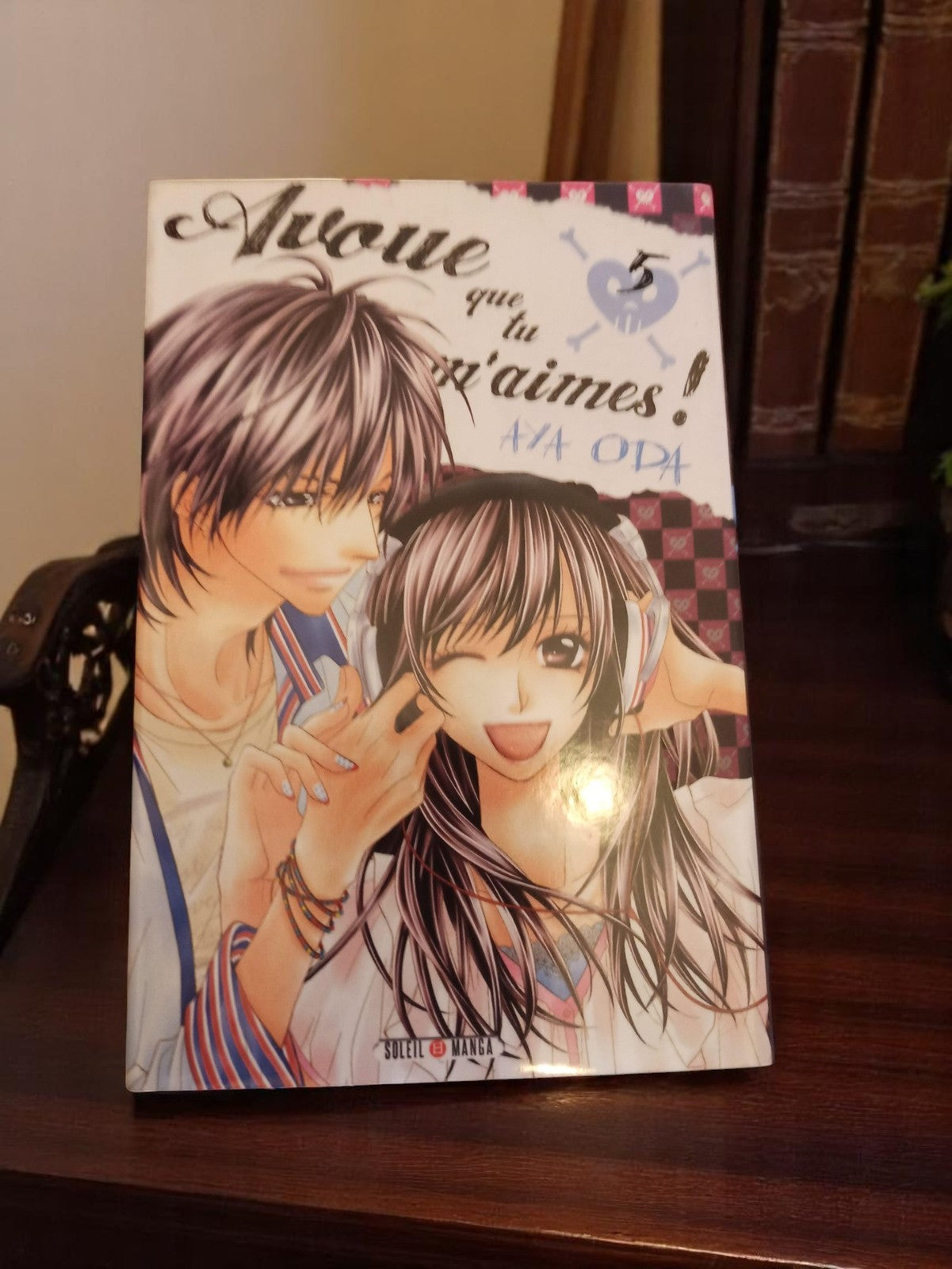 Manga Avoue que tu m’aimes Tome 5 Aya Oda édition rare Soleil Manga occasion