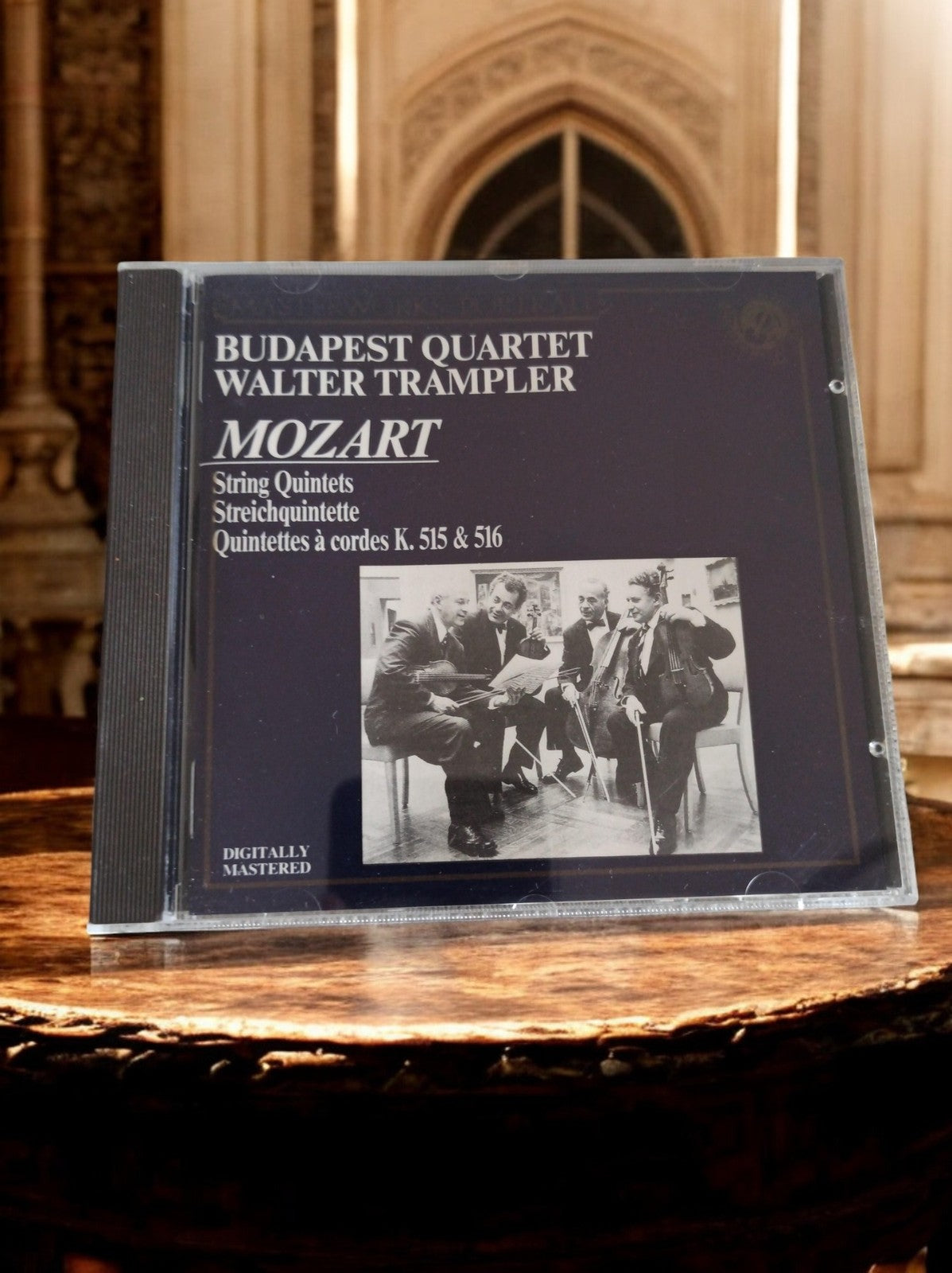 CD Mozart Budapest Quartet Trampler Quintettes à cordes K.515 516 Classique Vint