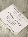Ancien buvard publicitaire Laurent & Mège Marseille papeterie vintage