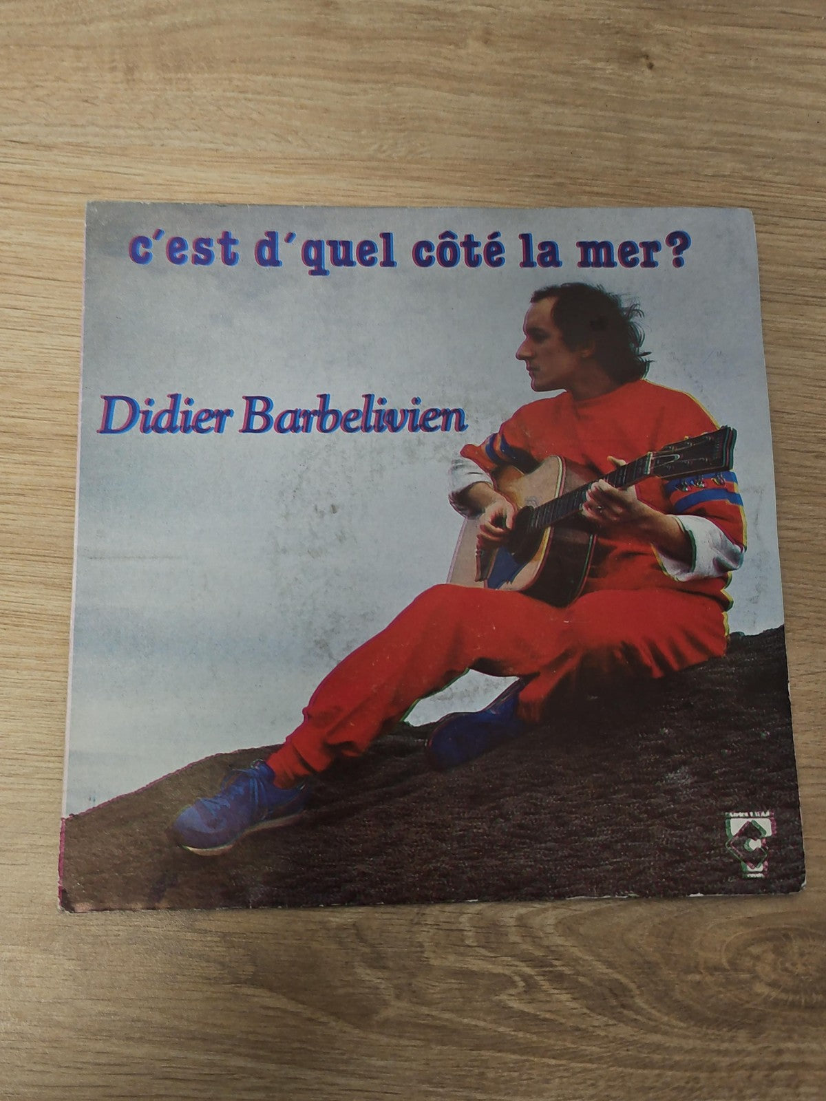 Vintage 45 tours ancien disque vinyle Didier Barbelivien collection rétro chanso