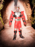 Figurine Bandai Kamen Rider rouge noir Sofubi articulée Japan