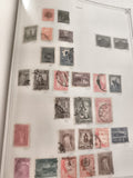 Timbres anciens Pérou oblitérés, lot philatélie varié, XXe siècle, collection