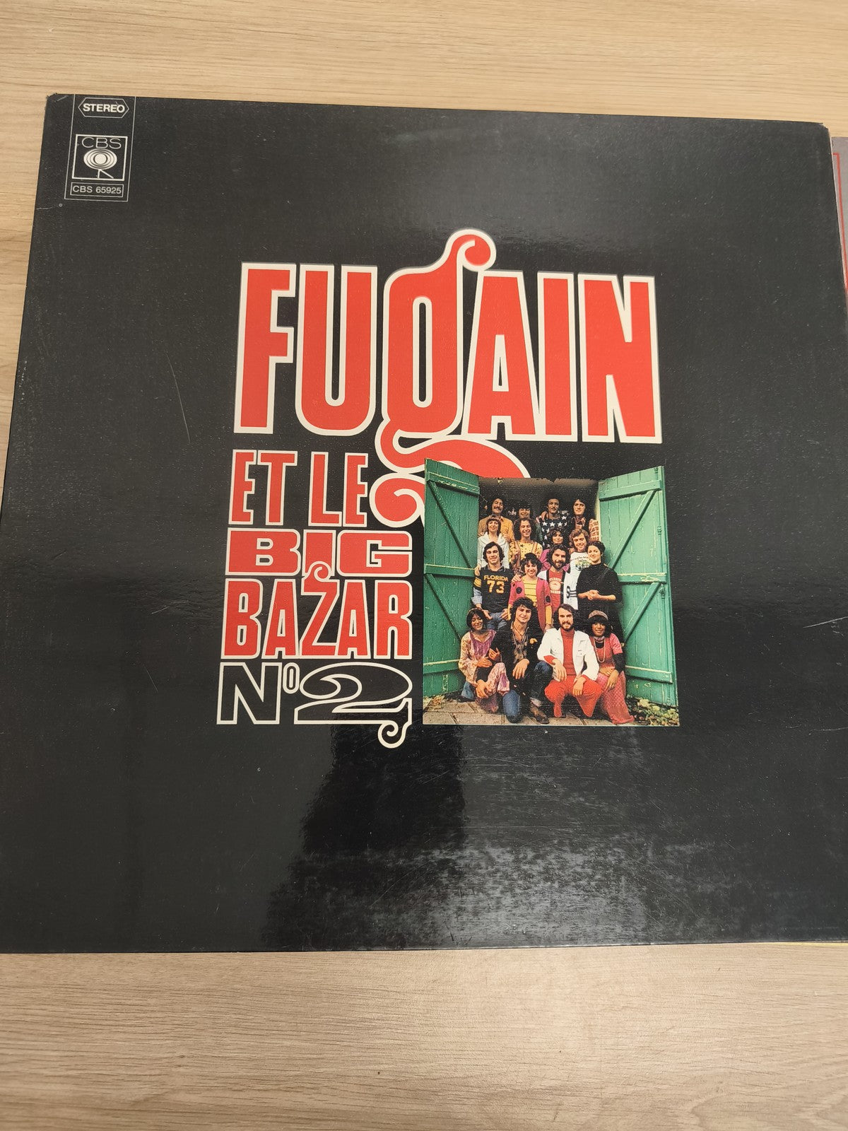 Vinyle 33T Fugain et le Big Bazar n°2 pochette noire CBS 65925