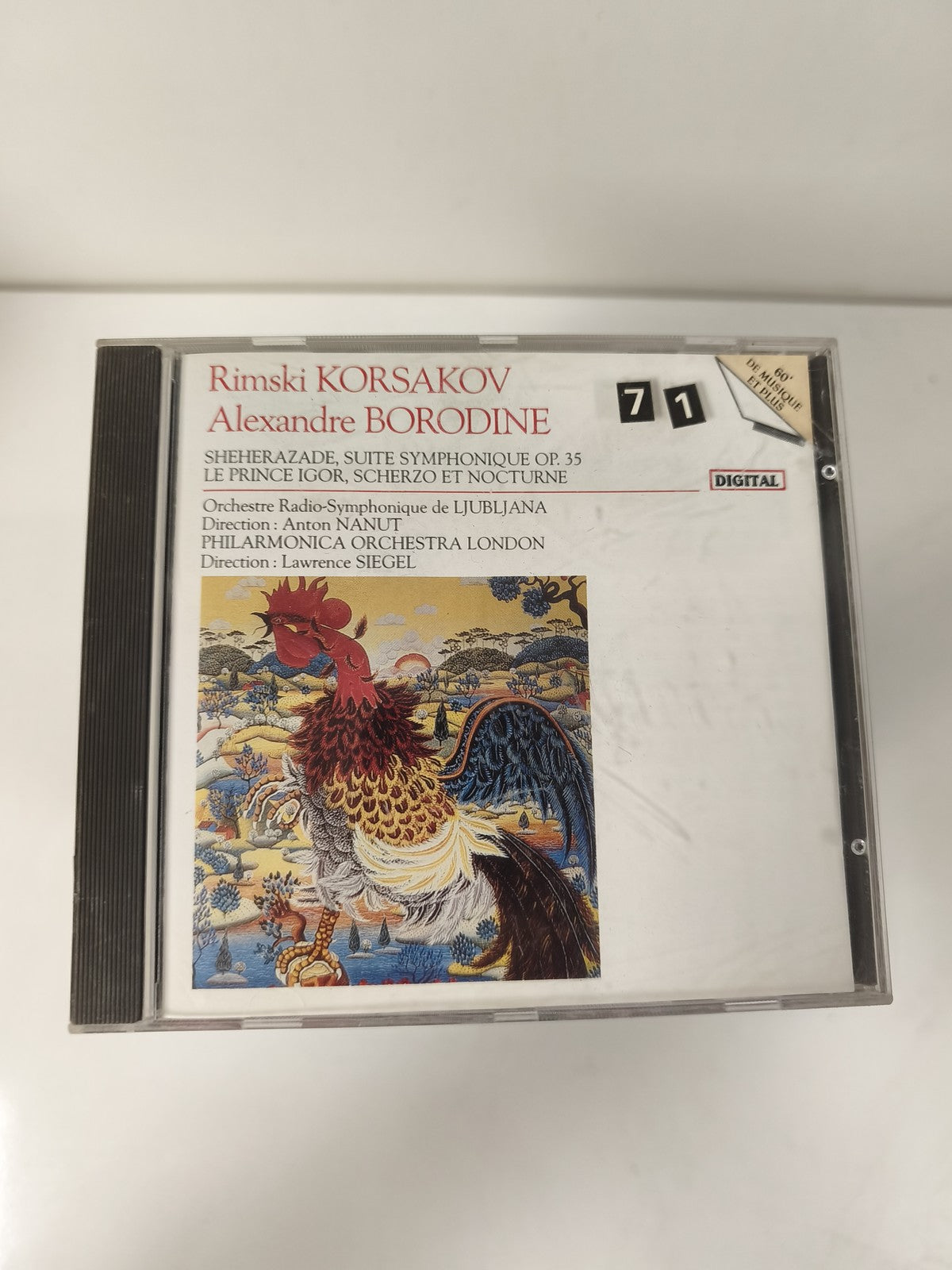 CD Rimsky Korsakov Borodine Sheherazade Prince Igor Orchestre Ljubljana