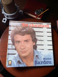 Vinyle ancien Michel Sardou En chantant Disques Tréma vintage chanson française