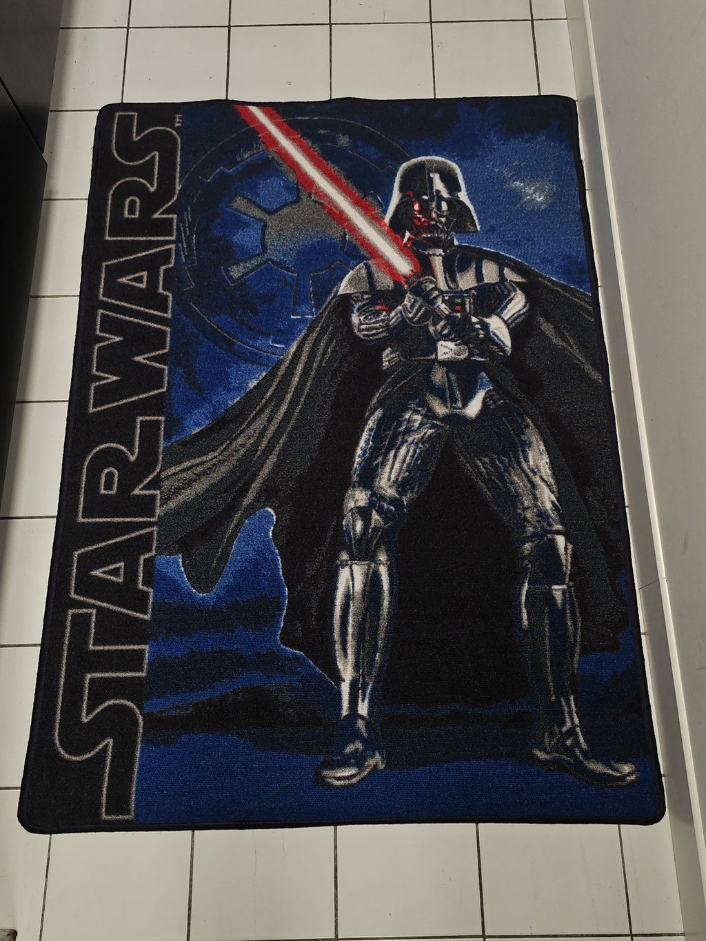 Tapis décoratif Star Wars officiel, accessoire d'intérieur, déco chambre fan