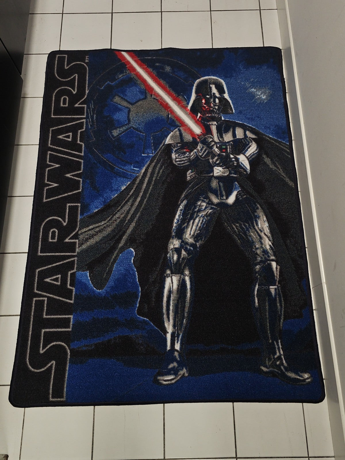 Tapis décoratif Star Wars officiel, accessoire d'intérieur, déco chambre fan