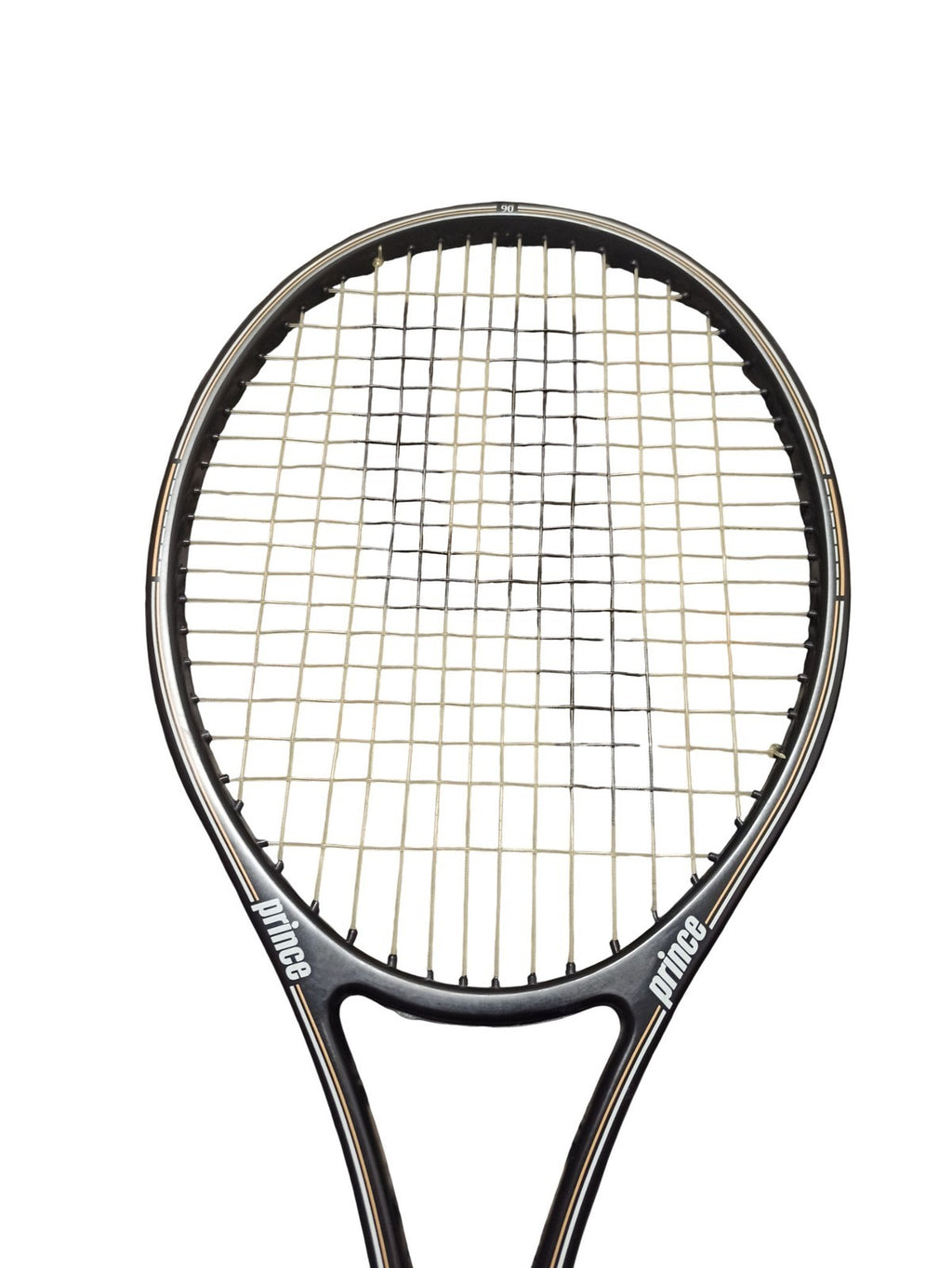 Raquette tennis Prince Graphite Pro 90 vintage ancien rétro housse noire