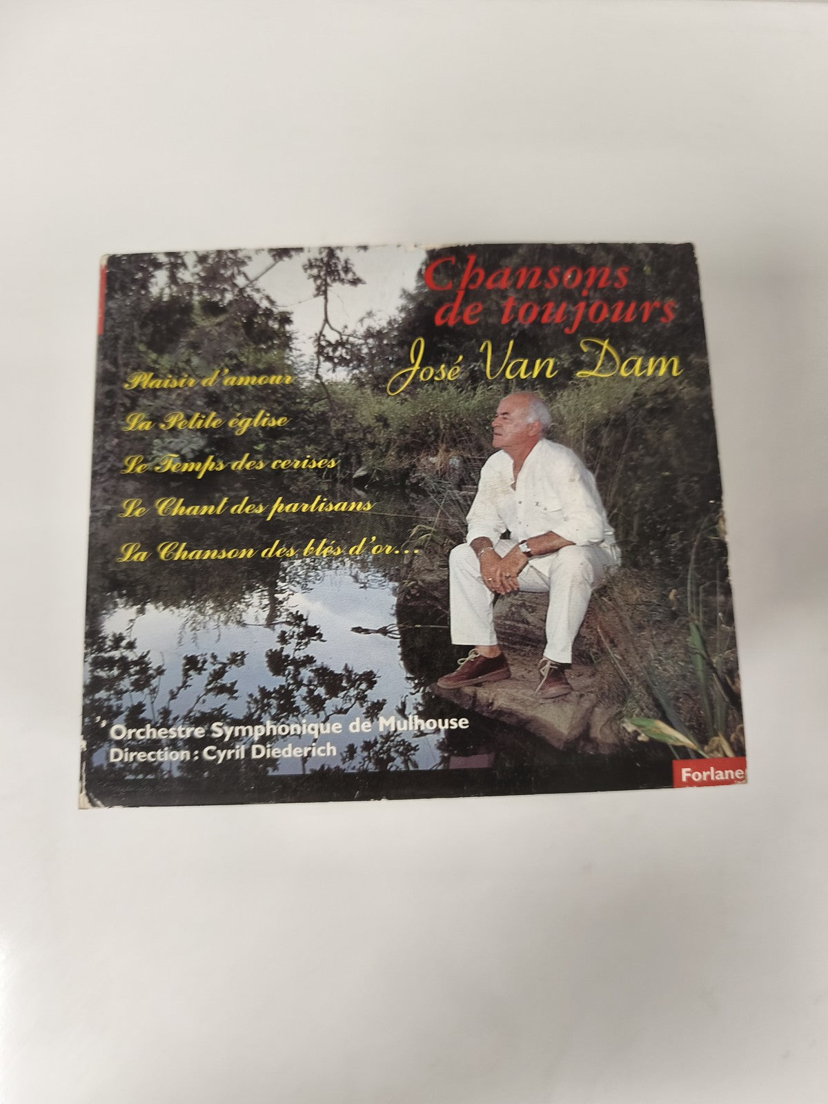 CD José Van Dam Chansons de toujours Orchestre Mulhouse Forlane