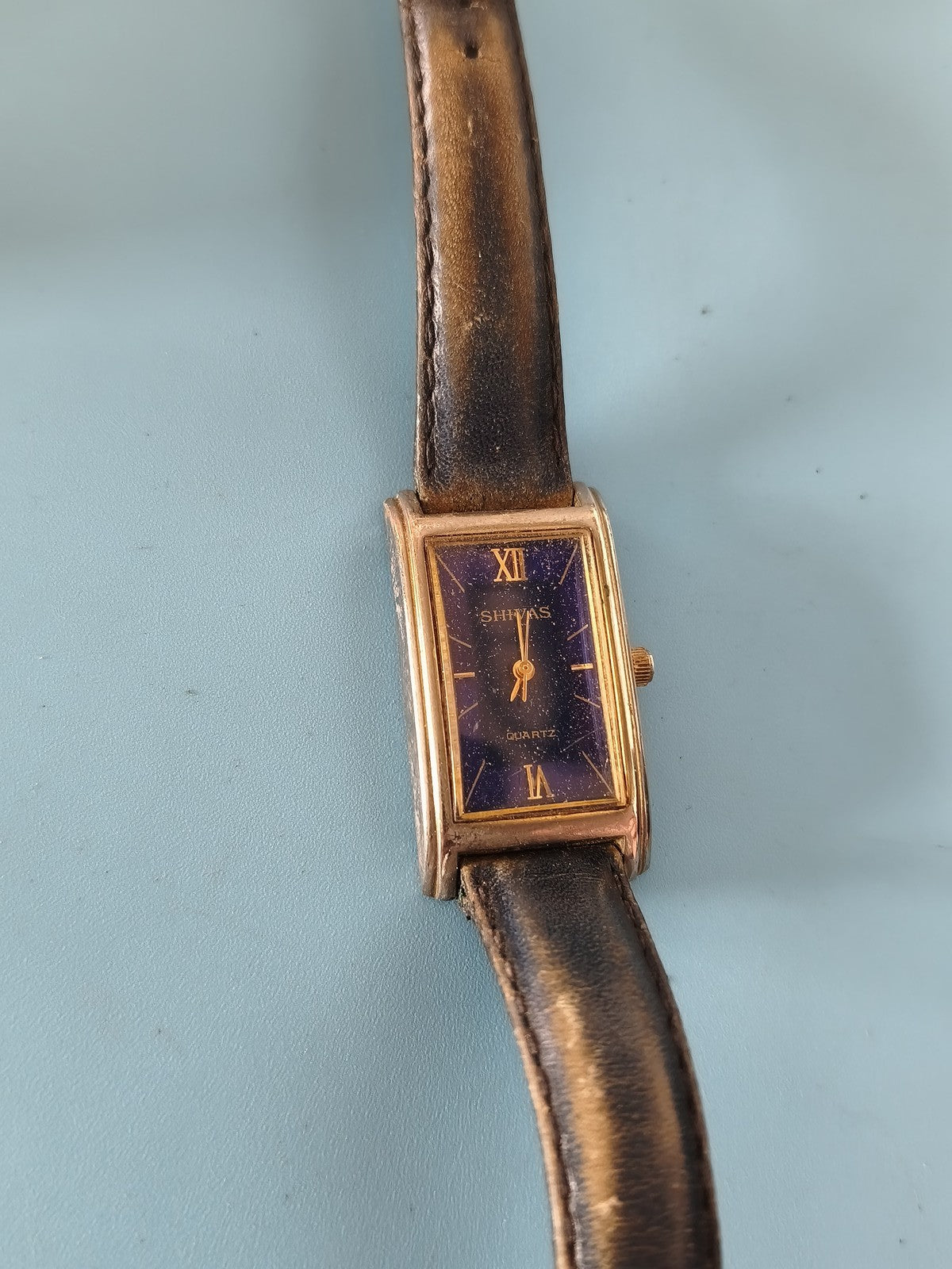 Montre ancienne femme Shivas vintage rétro à réviser collection montre-bracelet