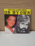 Vintage 45 tours vinyle ancien "On My Own" disque rétro collection musique