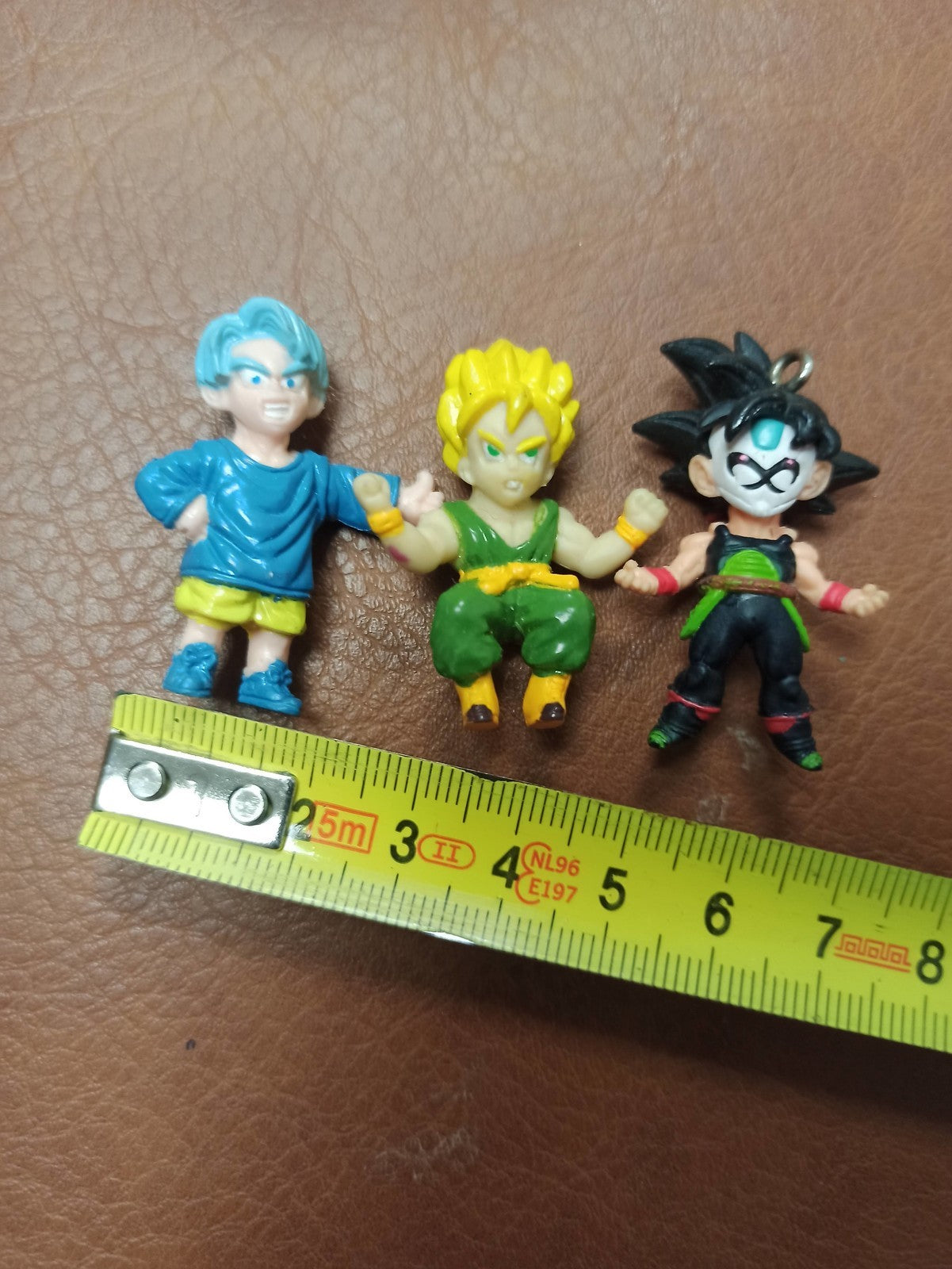Figurines Dragon Ball Z vintage rétro, lot 3 personnages, jouets anciens