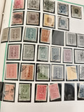 Timbres Autriche Kronen oblitérés motifs ornés philatélie lot couleurs variées