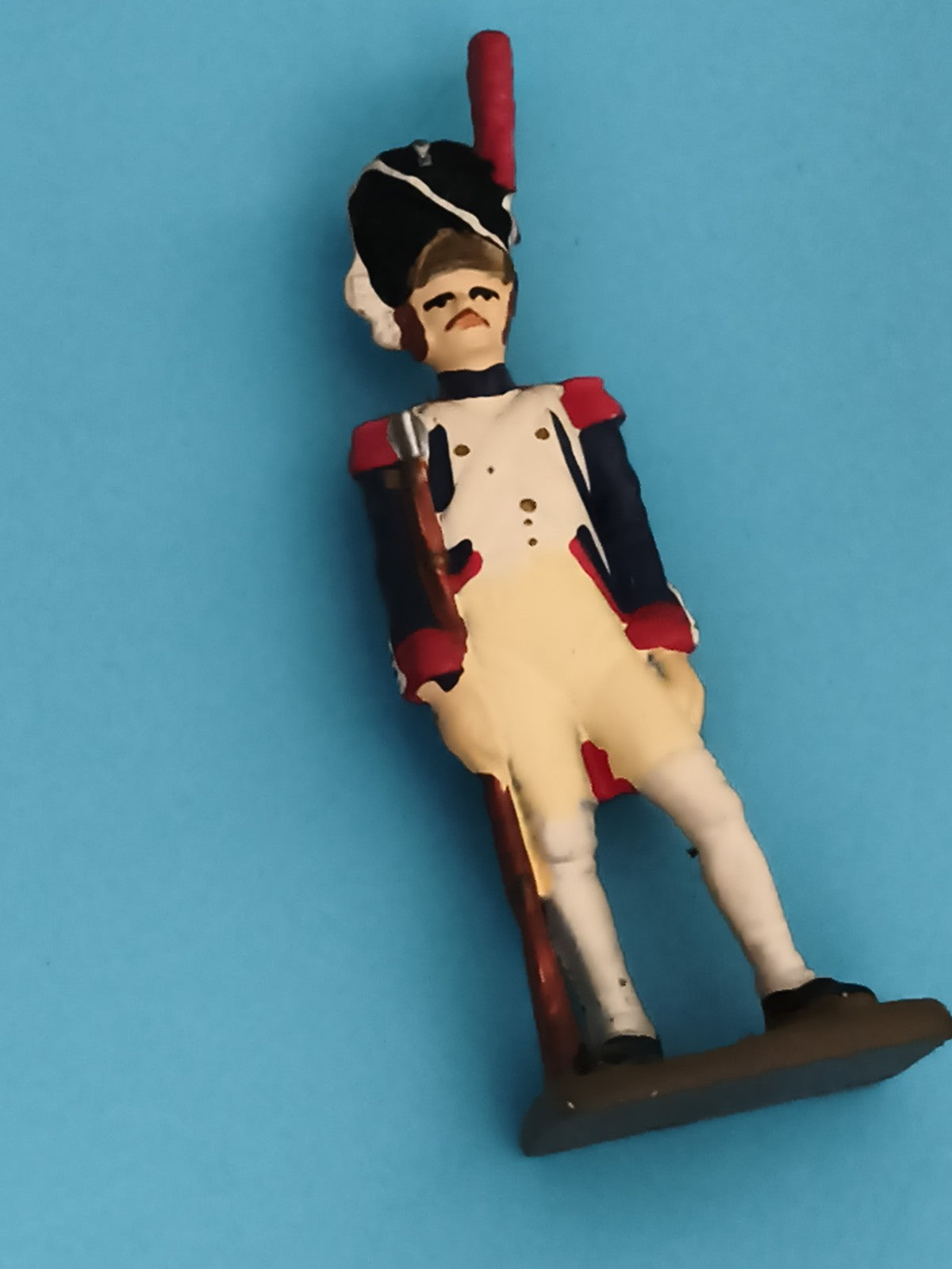 Figurine soldat ancien plomb uniforme empire garde napoléonienne vintage