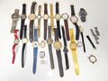 Lot montres anciennes vintage à restaurer, pièces horlogerie rétro non testées