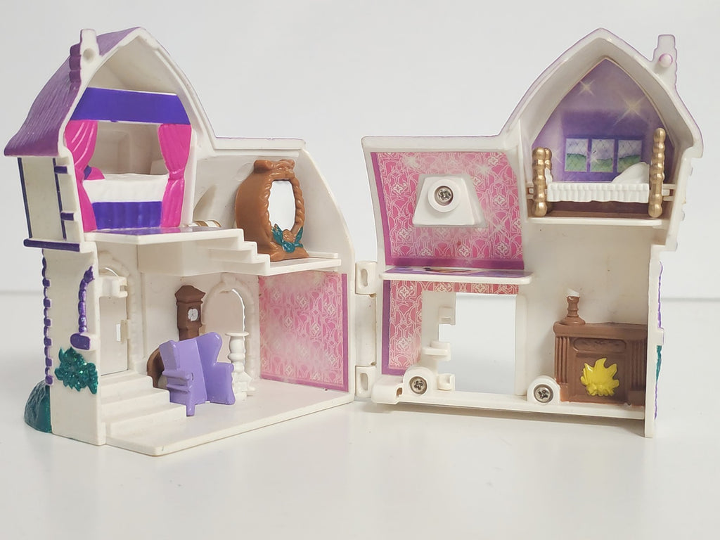 Maison rétro Polly Pocket La Belle et la Bête Bluebird vintage ancien collection