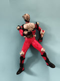 Figurine articulée Kamen Rider rouge noir casque Ultraman Sentai tokusatsu