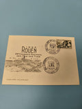 Ancienne enveloppe philatélie 1962 Rouen Congrès Fils des Tués cachet commémorat