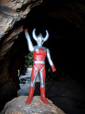 Figurine Ultraman Bandai Japan Héros ? Rouge et Argent ? Série TV Tokusatsu