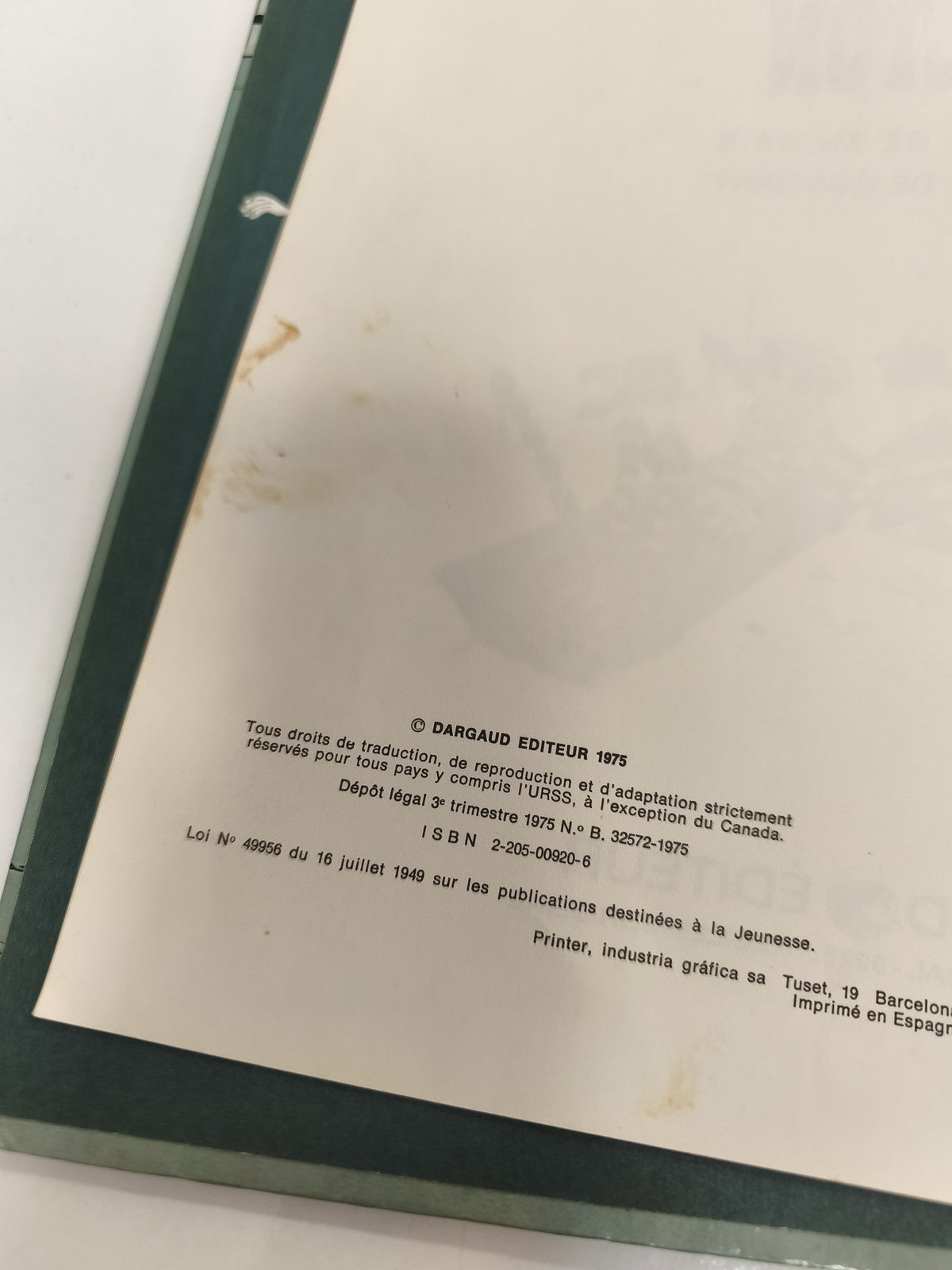 Vintage BD ancien Lucky Luke La guérison des Dalton édition 1975 collection rare