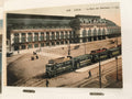 Carte postale ancienne Lyon Brotteaux tramway LL CPA couleur vintage