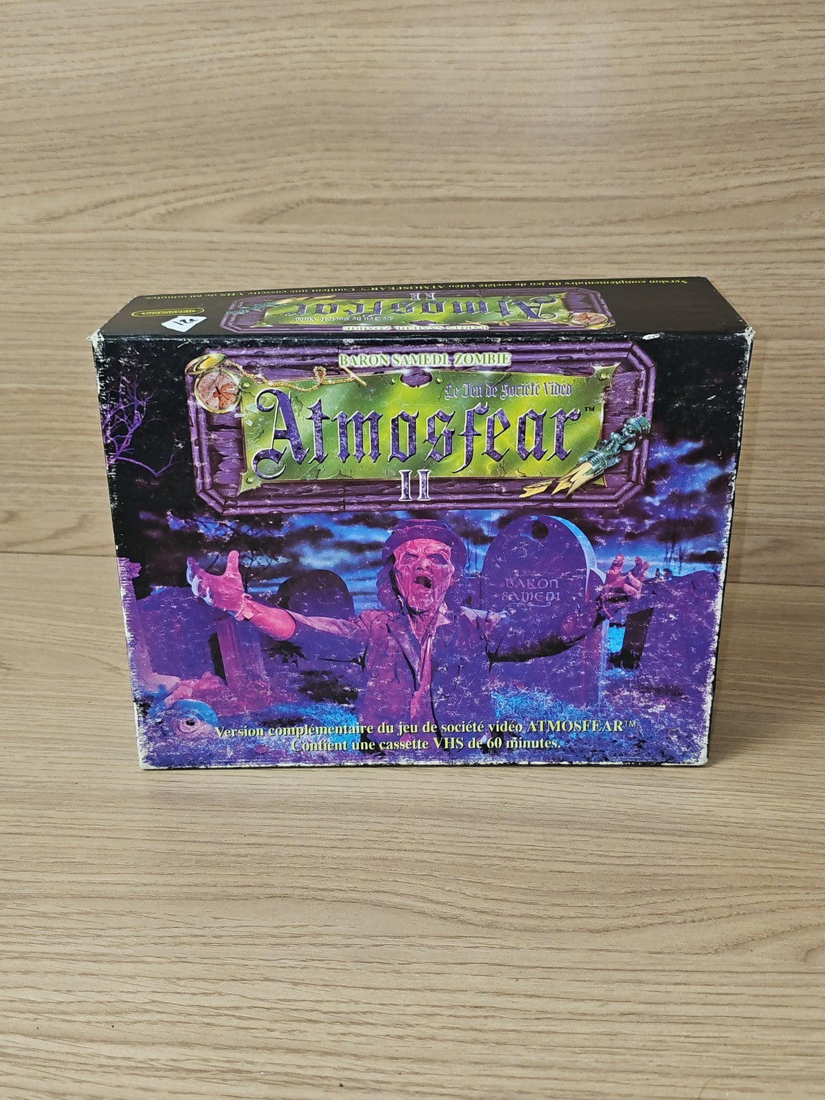 Jeu de société ATMOSFEAR II 1992 édition Habourdin complet avec accessoires