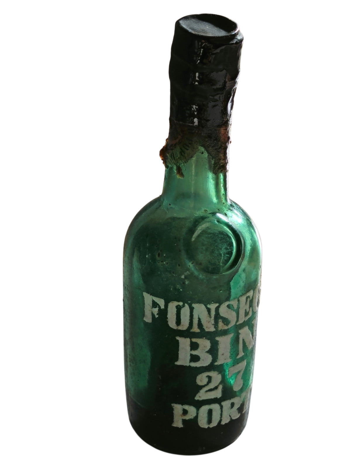 Mignonnette ancienne d?alcool rétro, flacon miniature collection vintage déco ba