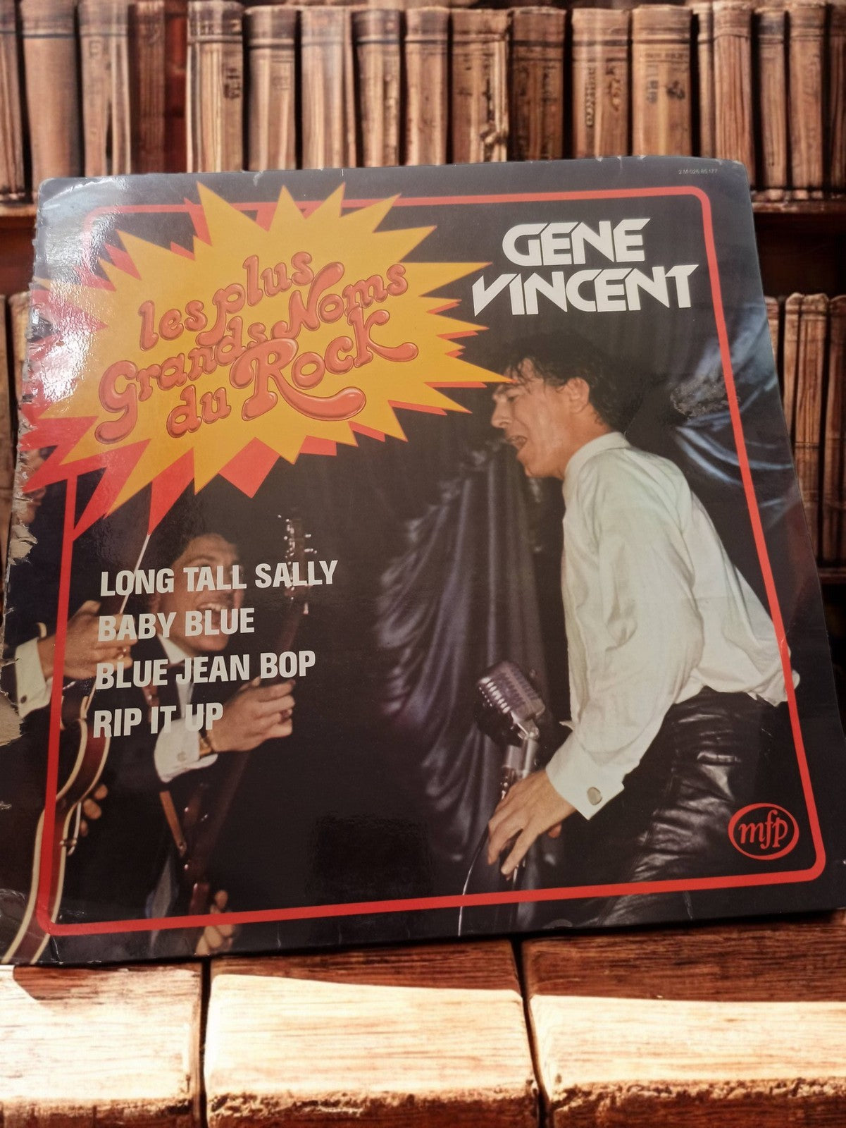 Vinyle 33 tours Gene Vincent MFP Les plus grands noms du Rock rétro ancien