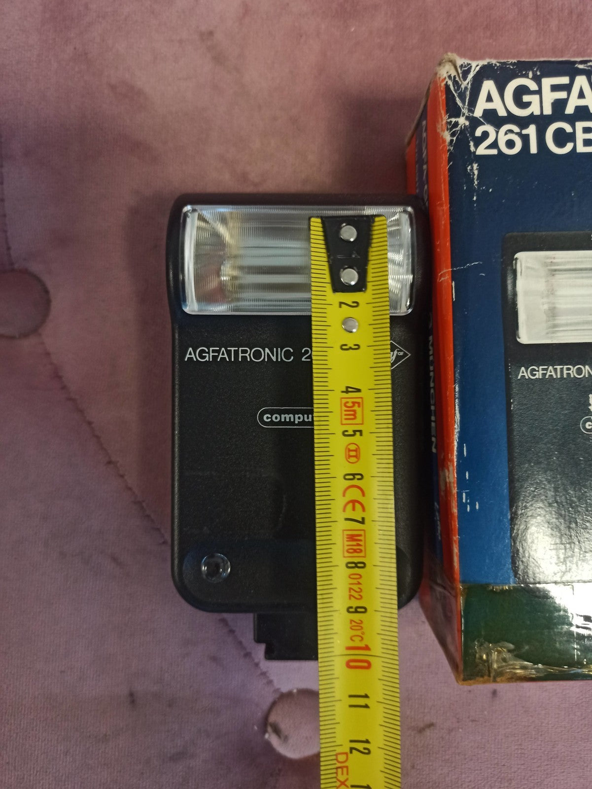 Flash Agfatronic 261 CB vintage rétro pour appareil photo argentique ancien