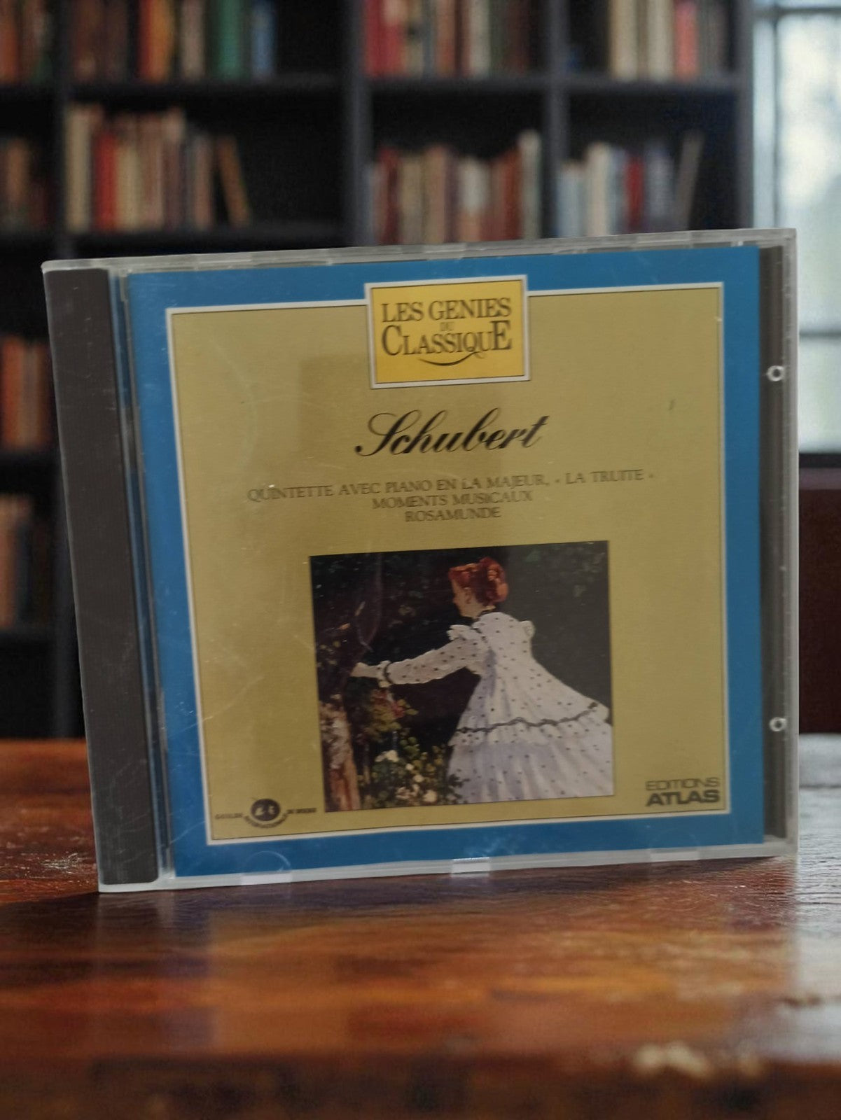 CD musique classique ancien Schubert Les Génies du Classique collection Atlas