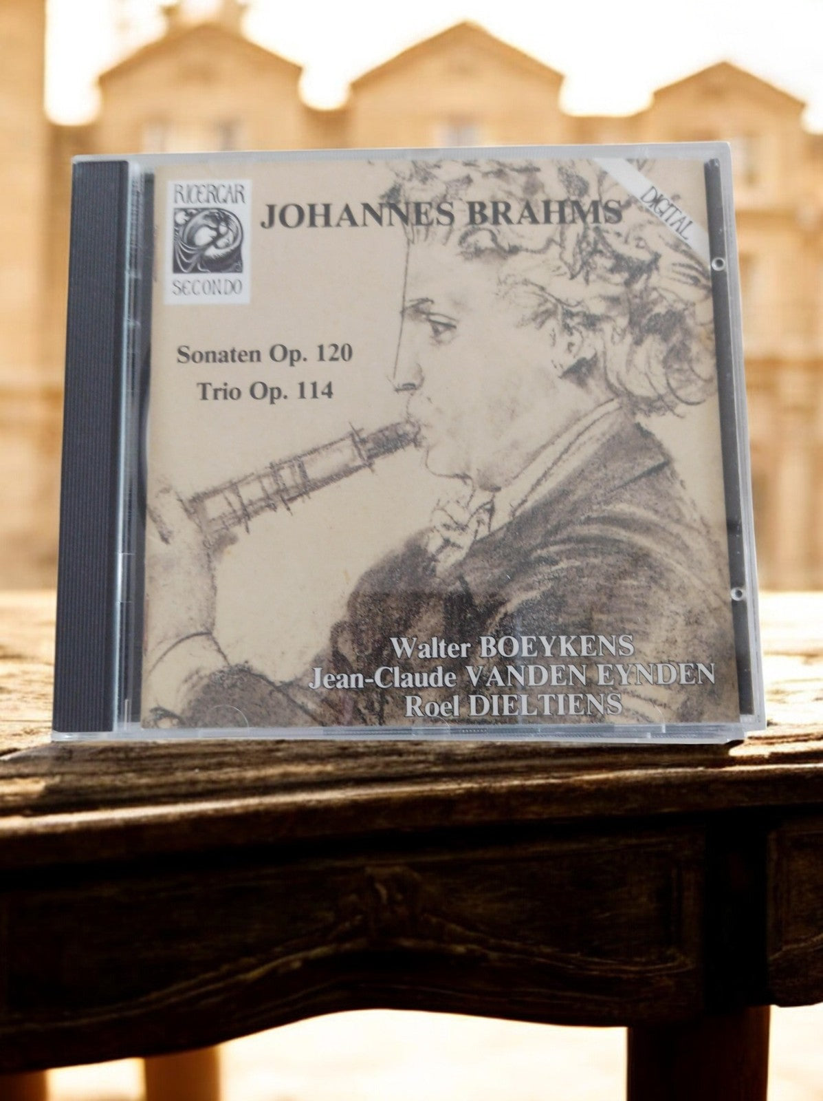 CD Johannes Brahms Sonates Op.120 Trio Op.114 Boeykens Vanden Eynden Dieltens