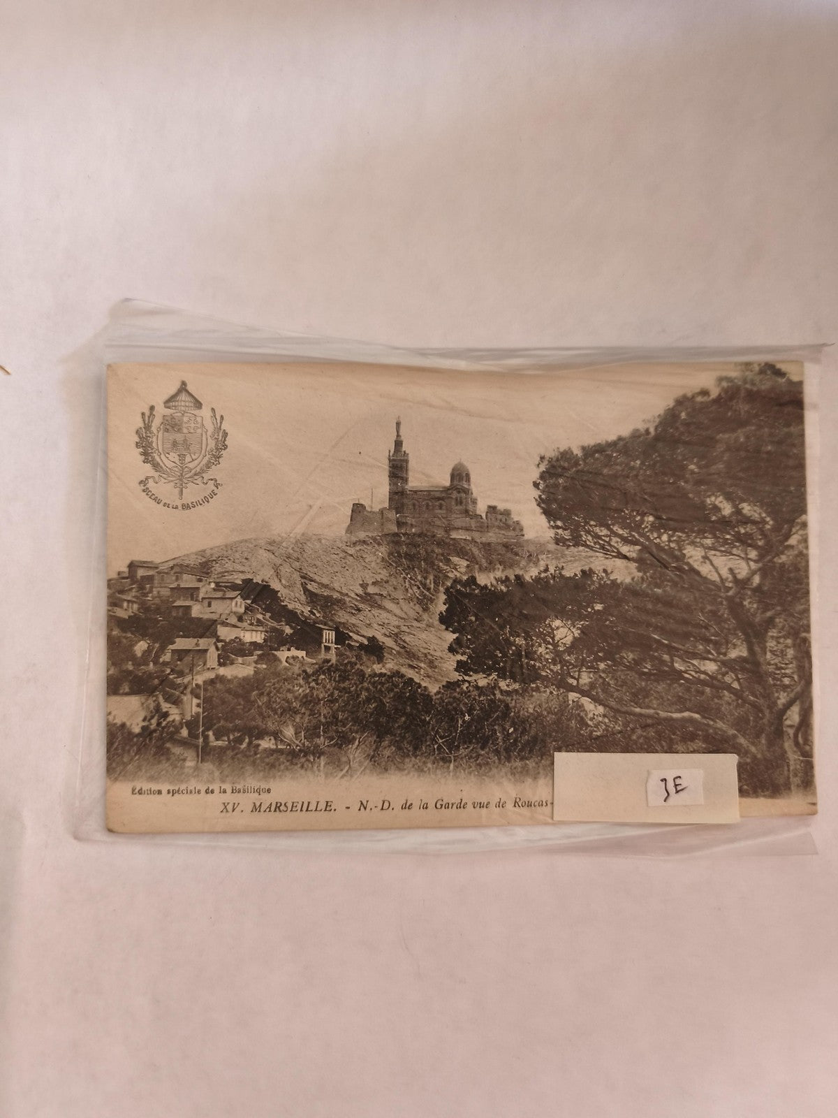 Carte postale ancienne vintage Marseille vue rétro pour collection philatélie