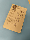 Ancienne carte postale XIXe France philatélie timbre oblitéré collection