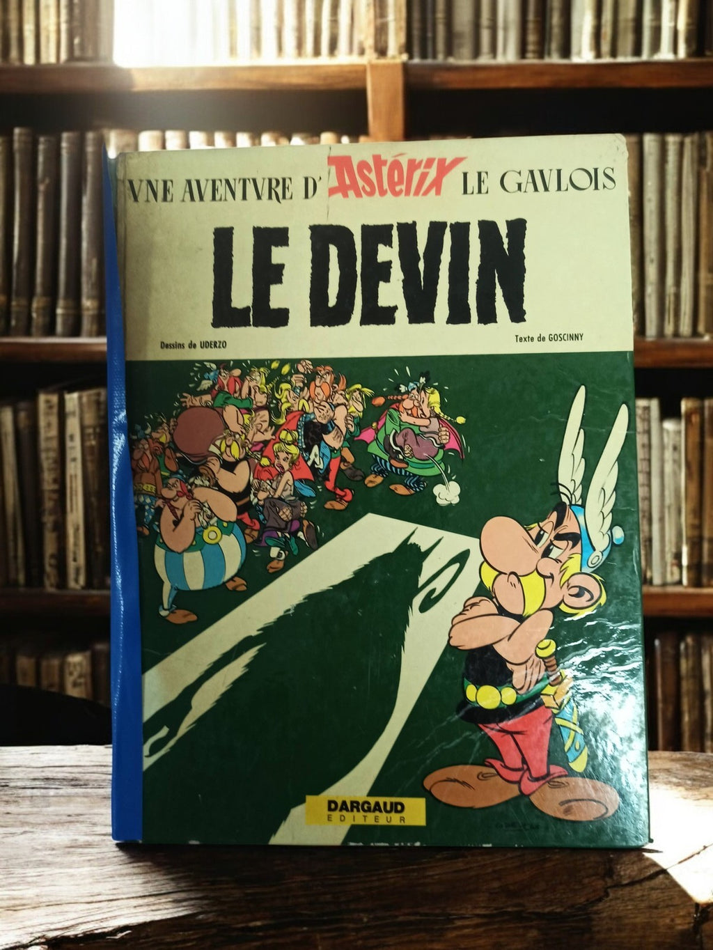 Bande dessinée Astérix Le Devin Dargaud vintage 1972 album ancien Goscinny Uderz
