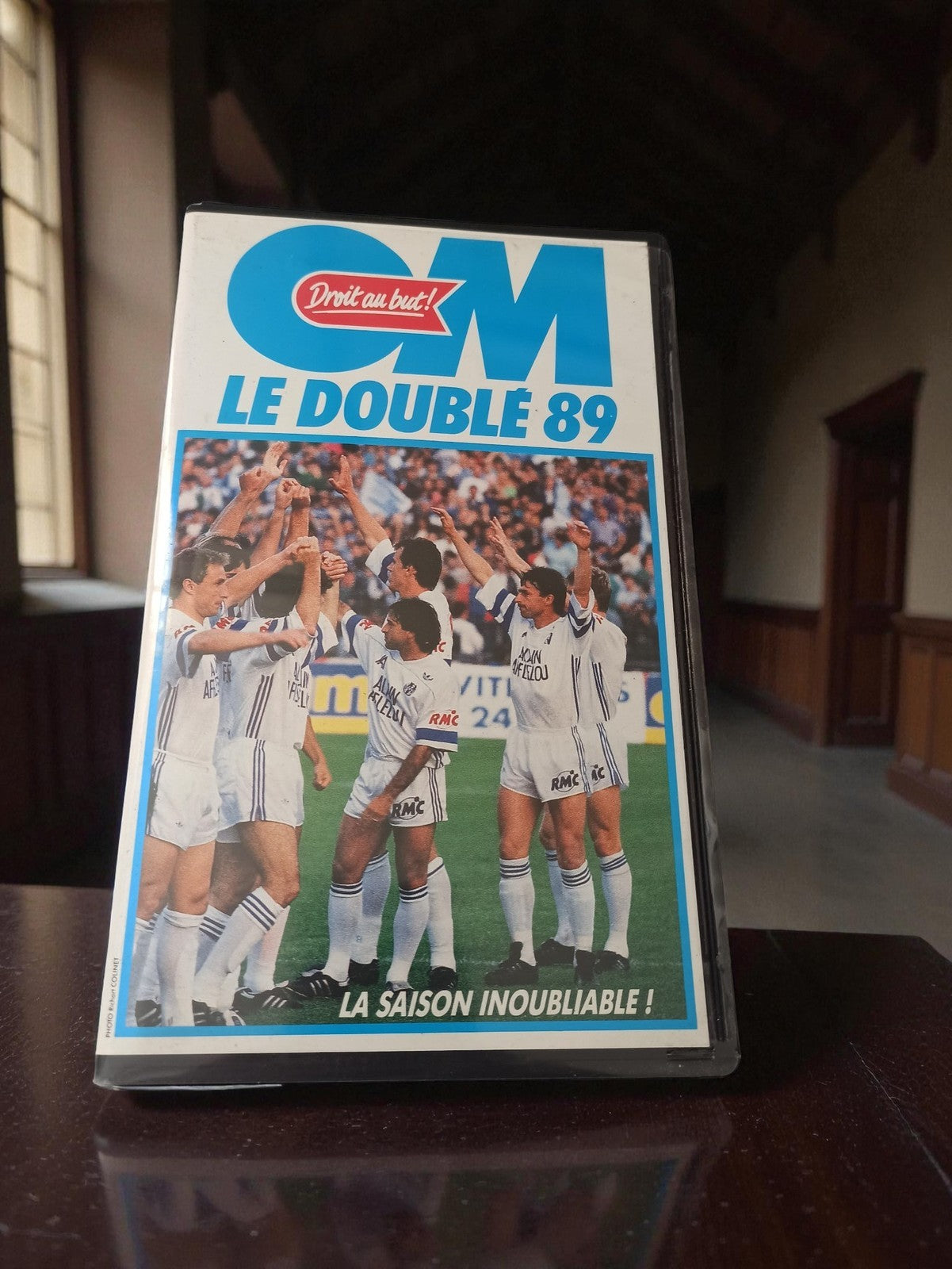 VHS OM Le Double 89 rétro football Olympique de Marseille saison 1989 vintage