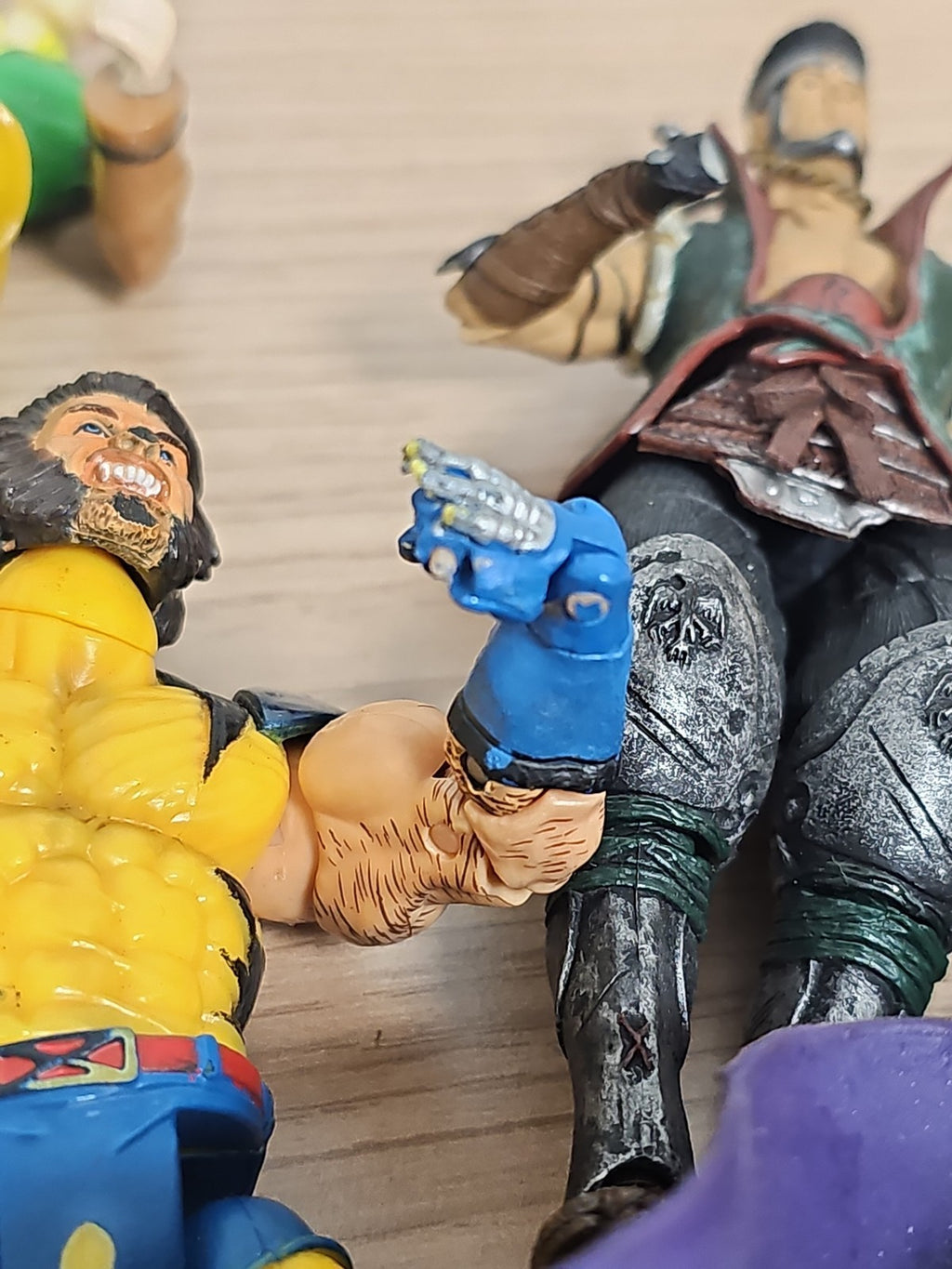 Lot figurines rétro Marvel X-Men Venom Magneto vintage années 90 occasion