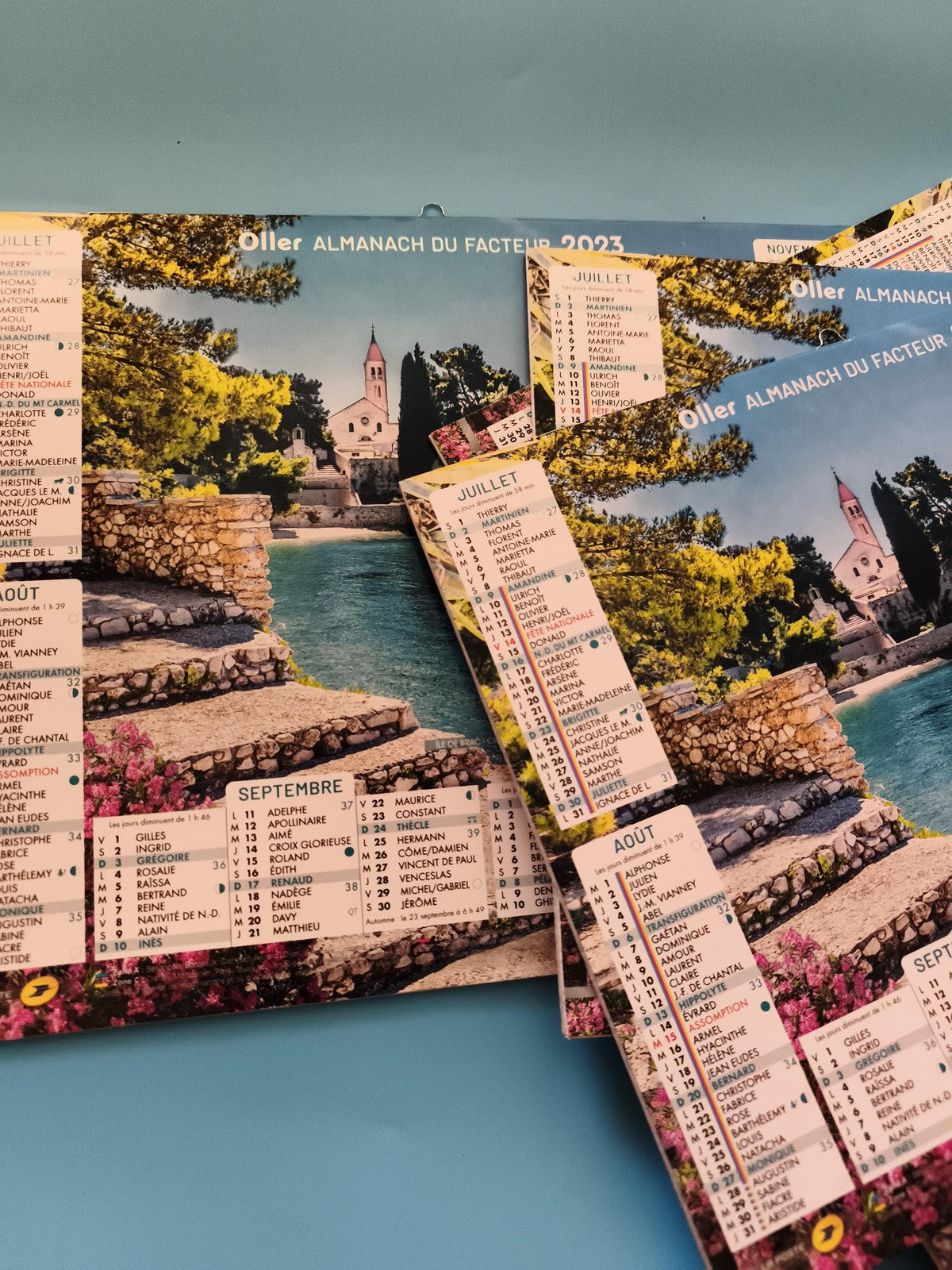 Almanach du facteur 2023 Oller neuf calendrier mural La Poste